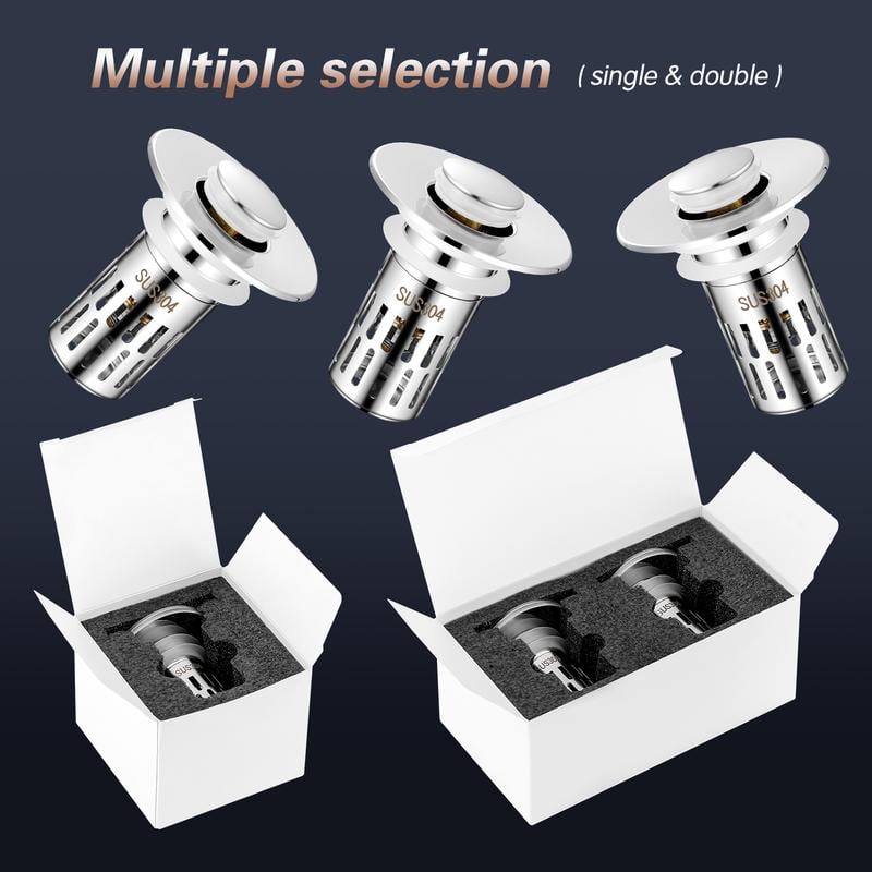 Bathroom Sink Universal Multi-Purpose Drain Strainer