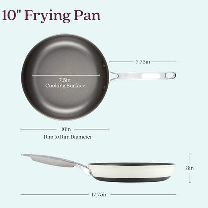 10-Inch Hard Anodized Nonstick Frying Pan