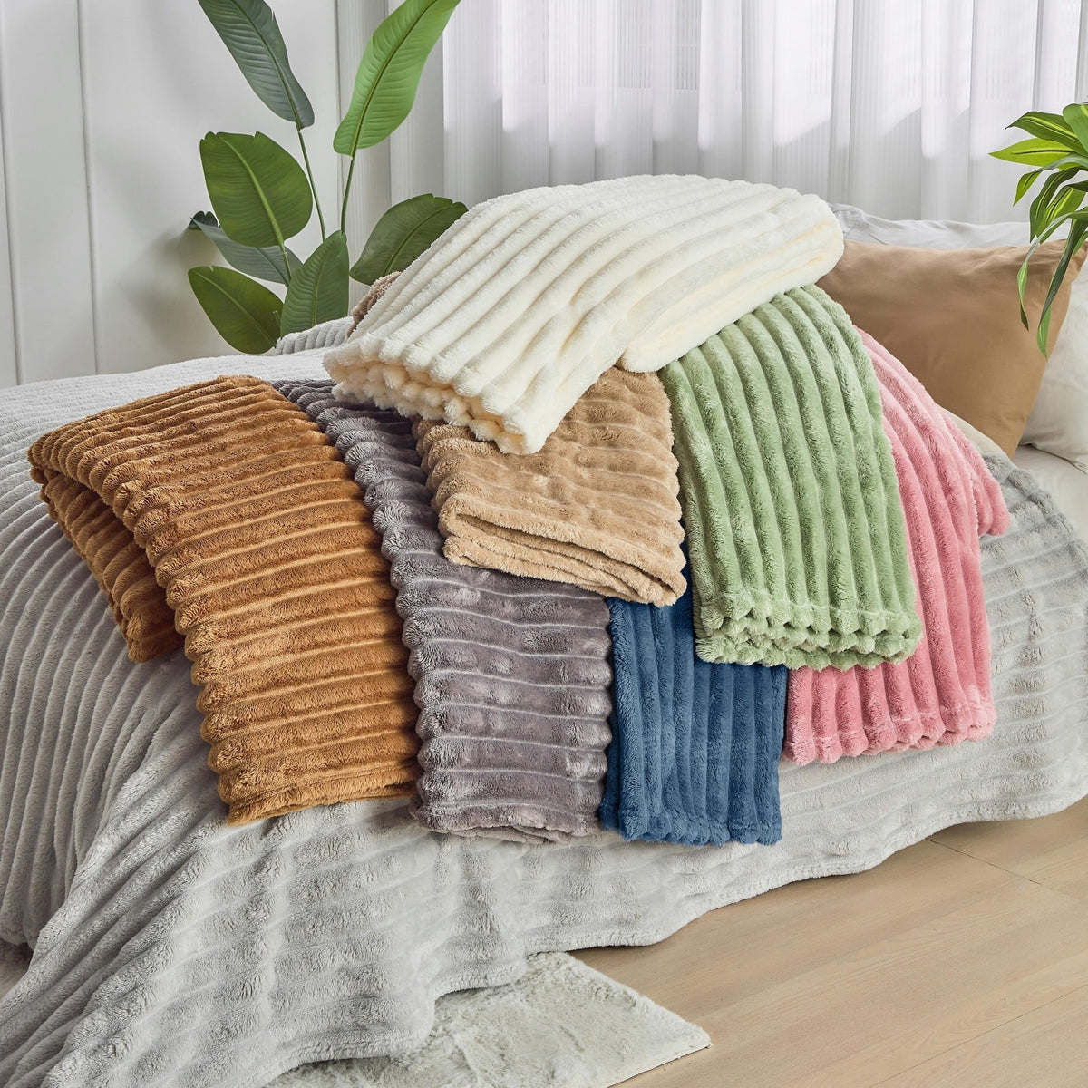 ⛄2026 Hot Sale 🔥Popular Thickened Plush Nap Blanket