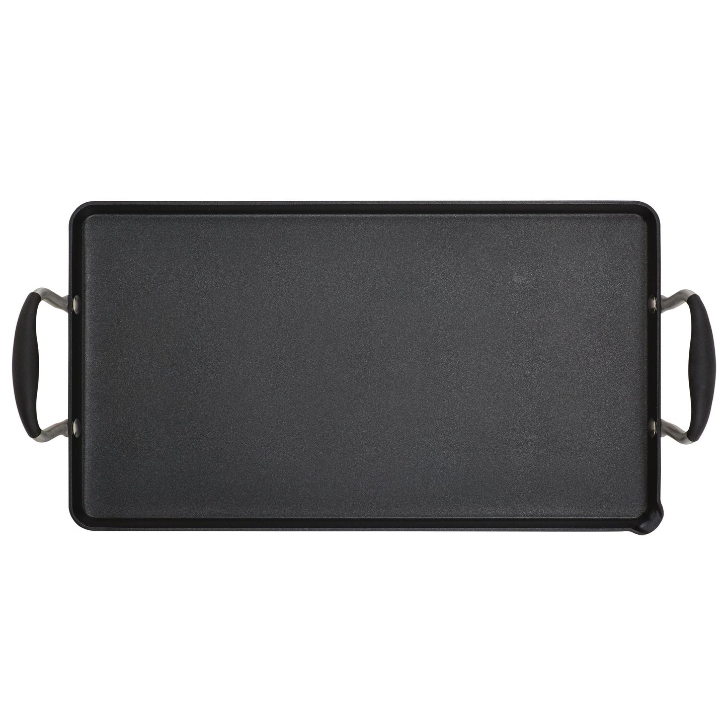 10 x 18-Inch Double Burner Griddle with Multi-Purpose Rack