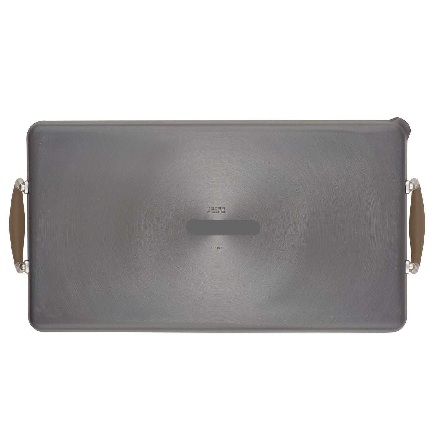 10 x 18-Inch Double Burner Griddle with Multi-Purpose Rack